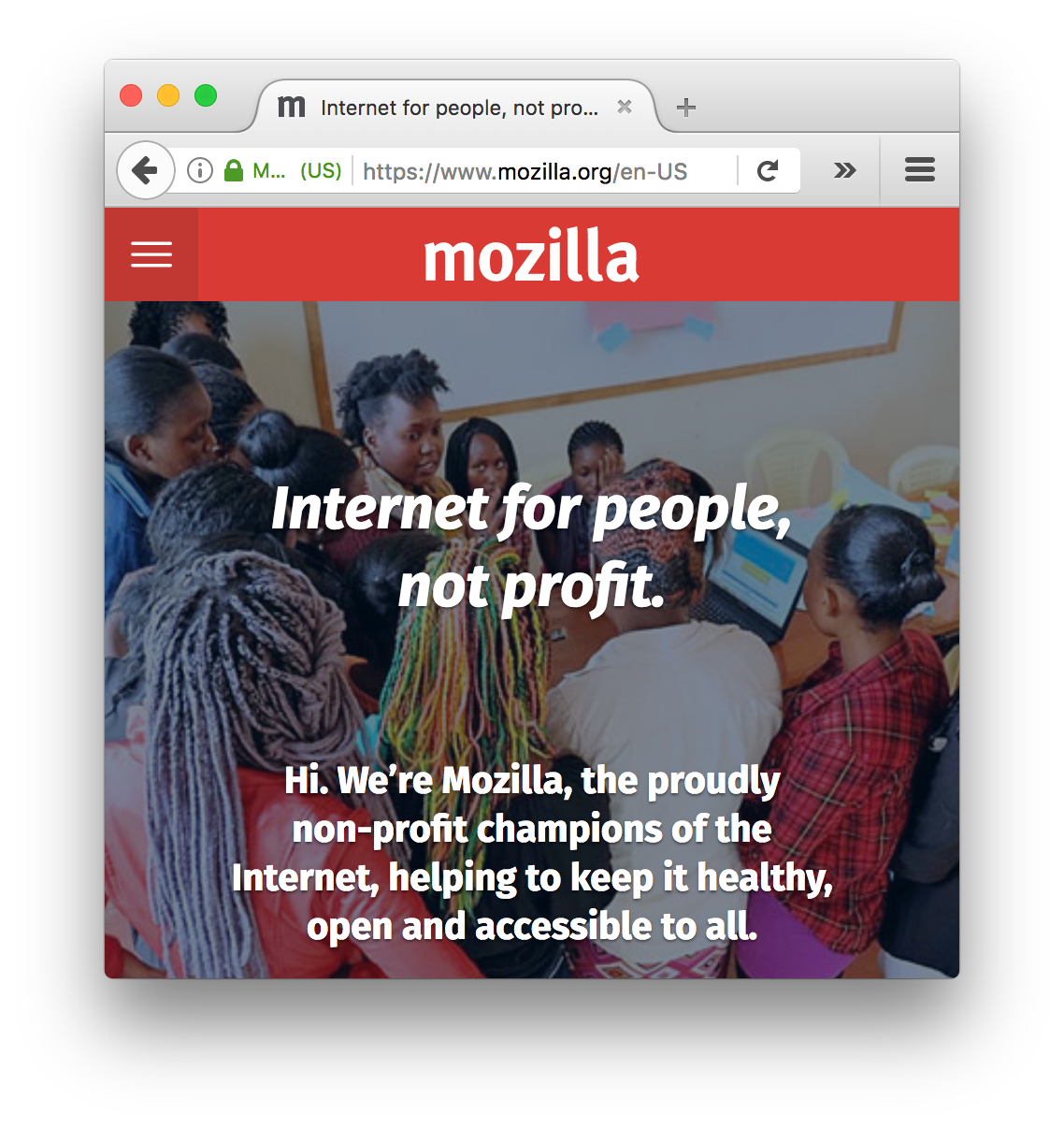 URL is cut out